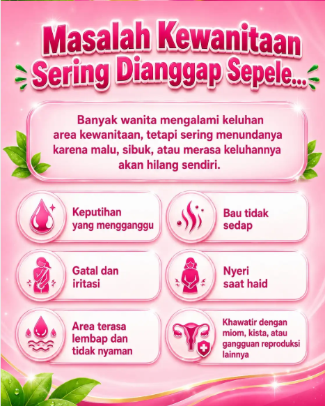 6 Masalah Kewanitaan Sering Dianggap Sepele